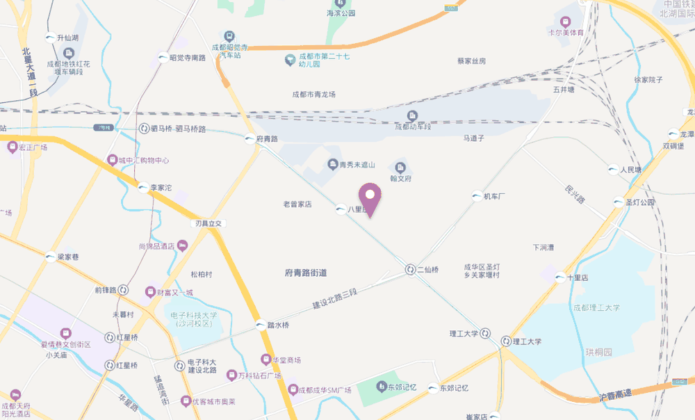 歌凡中心位置地图